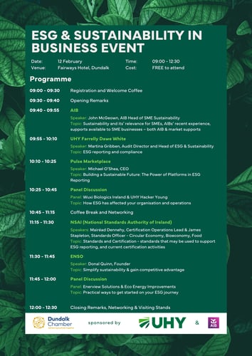 ESG & Sustainability in Business Event Programme (1)